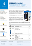 P506073 Clean & Dry Kit Kit Ideal for all diesel fuel applications up to 189 lpm